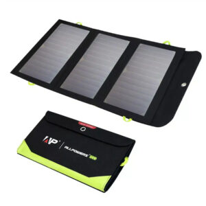 ALLPOWERS 5V 21W Solarpanel mit eingebautem 10000mAh Powerbank 8